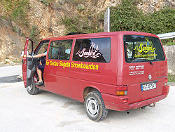 Reisebericht - mit tuifly.com nach Mali Losinj in Kroatien - und ab geht der Wagen Richtung Mali Losinj...