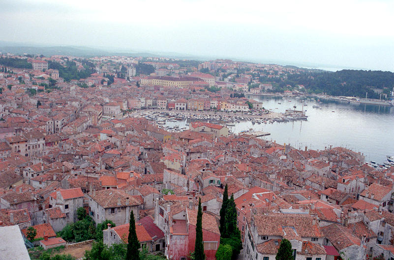 Ausblick auf Rovinj