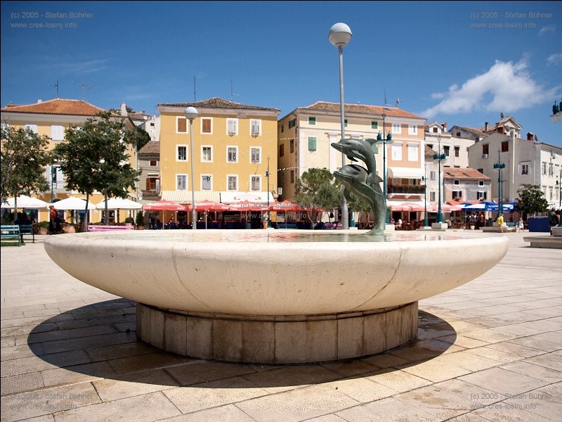 im Hafen von Mali Losinj