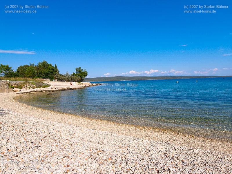 Strand in Nerezine